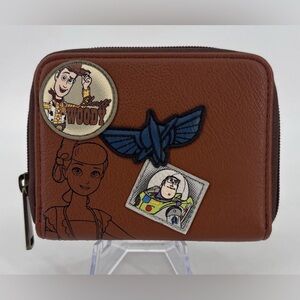 Loungefly Toy Story Patch Zip Wallet NWT